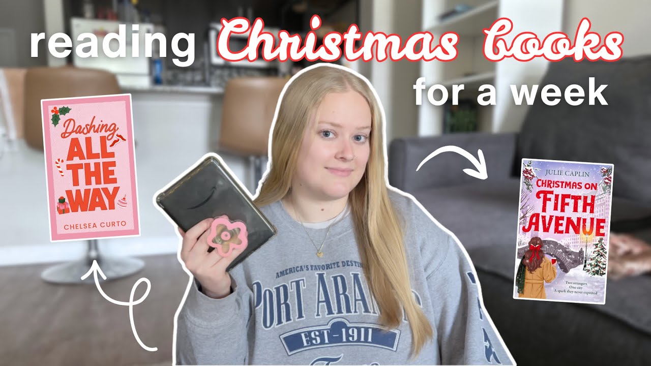 reading christmas books for a week 🎄❄️ (and it was kind of a fail?)