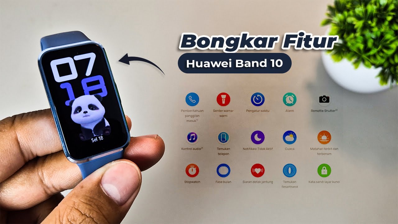 BONGKAR Segudang Fitur HUAWEI BAND 10