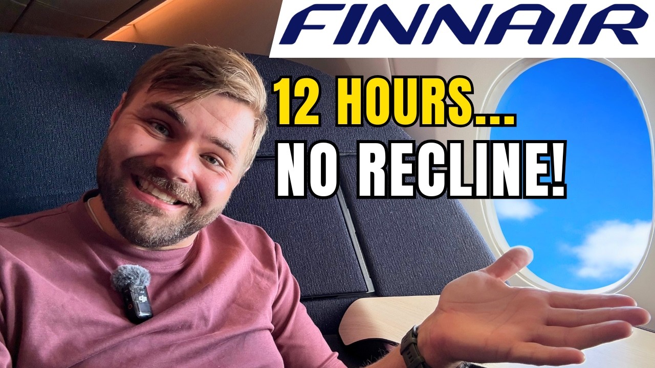 I Tried BUSINESS Class For 12 Hours... Without Reclining