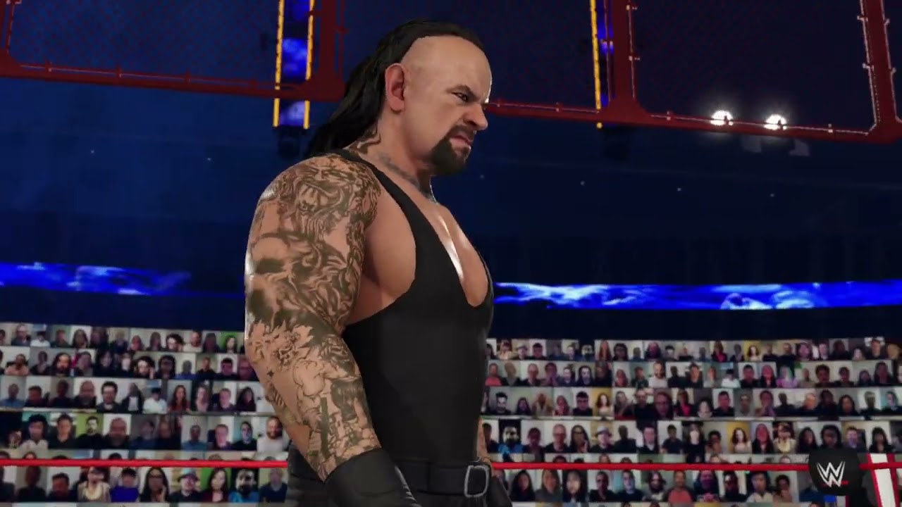 WWE 2K23#FULL MATCH 4 MAN STEEL CAGE