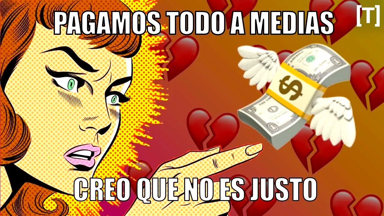 Mi novio quiere pagar todo a la mitad | Historias de Texto