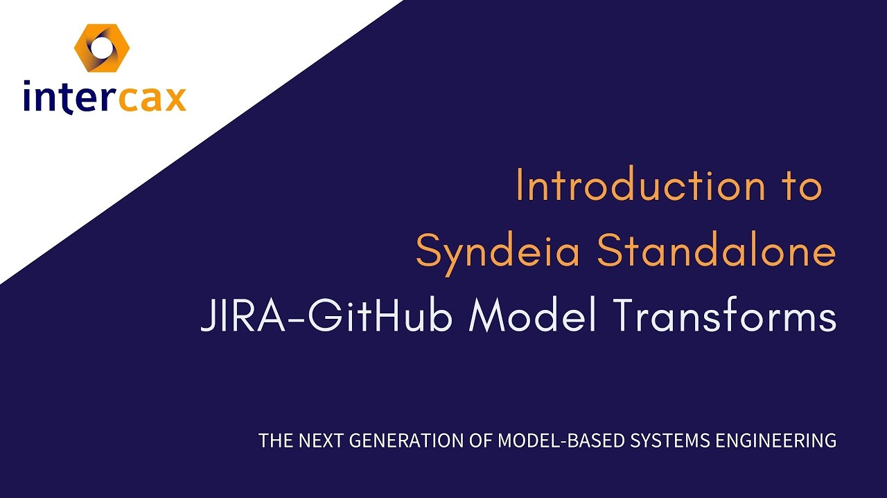 Video 1.4 SA JIRA GitHub Model Transform