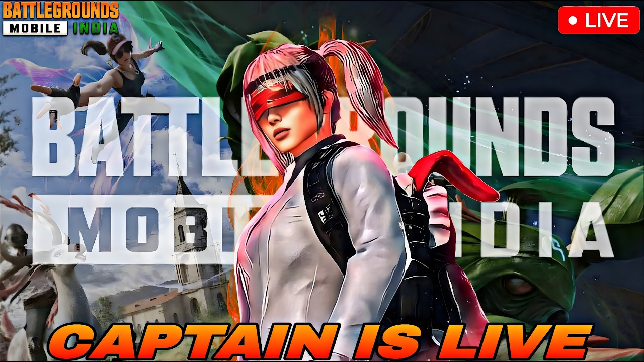 BGMI ACE DOMINATOR PROMOTION MATCH STREAM WITH CAPTAIN IS LIVE😱😱#bgmi #pubg #pubgmobile #bgmilive