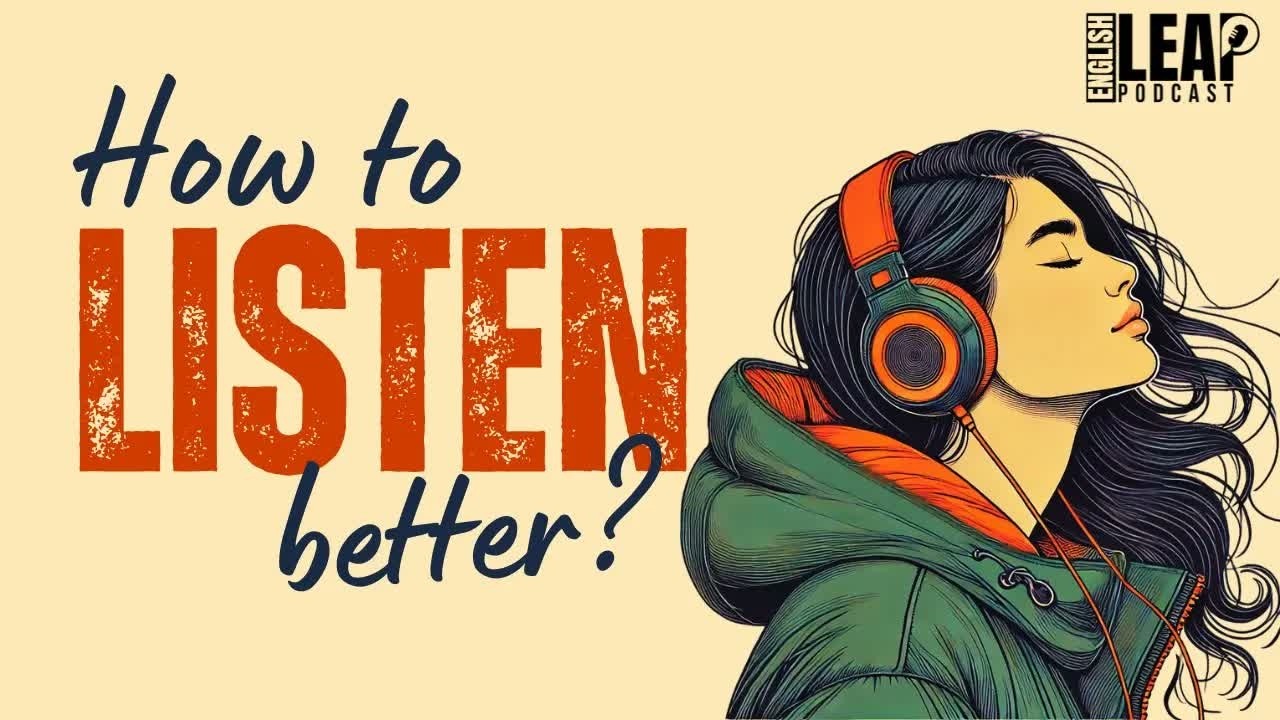 English Podcast For Learning English ｜ Listening is ＊the only＊ skill you need to become fluent.