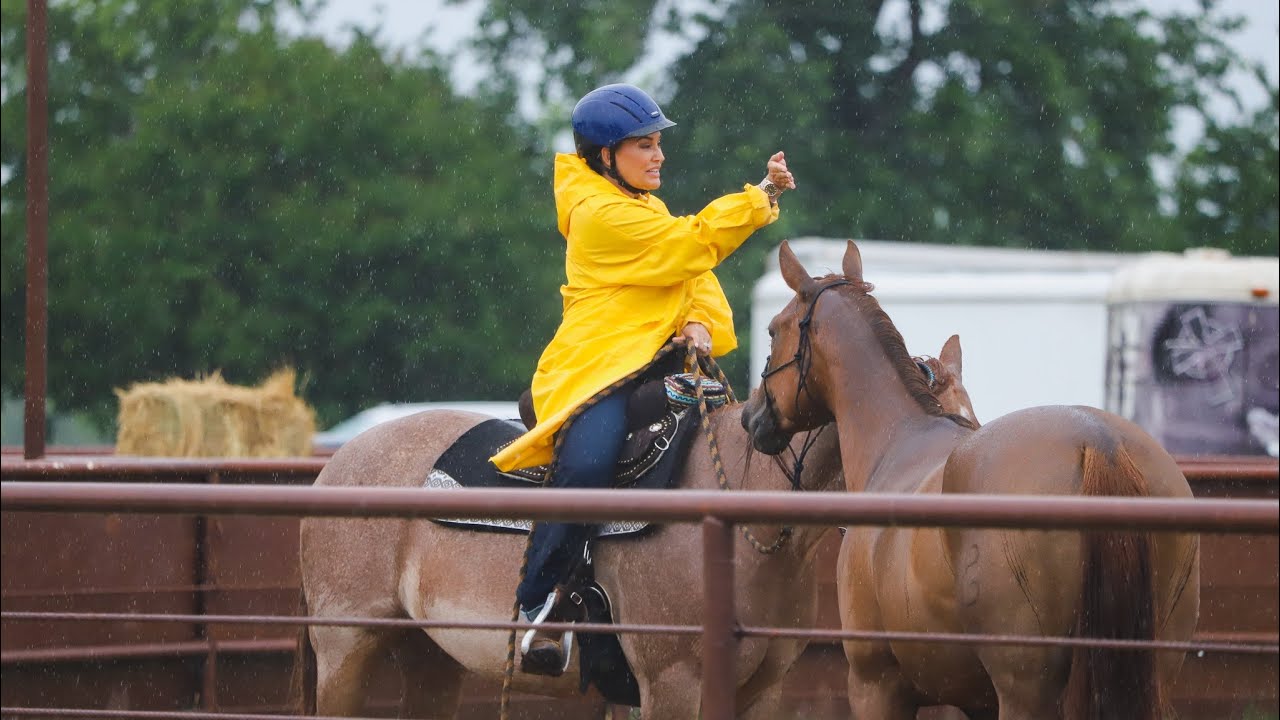 RIDING IN THE RAIN! (Rodeos, photoshoots, and hauling colts)