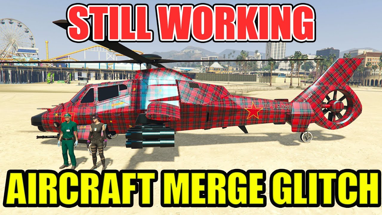 *NEW & EASY* GTA 5 ONLINE MODDED AIRCRAFT MERGE GLITCH HOW TO GET F1 BENNY WHEELS TIRE ON PLANES!!