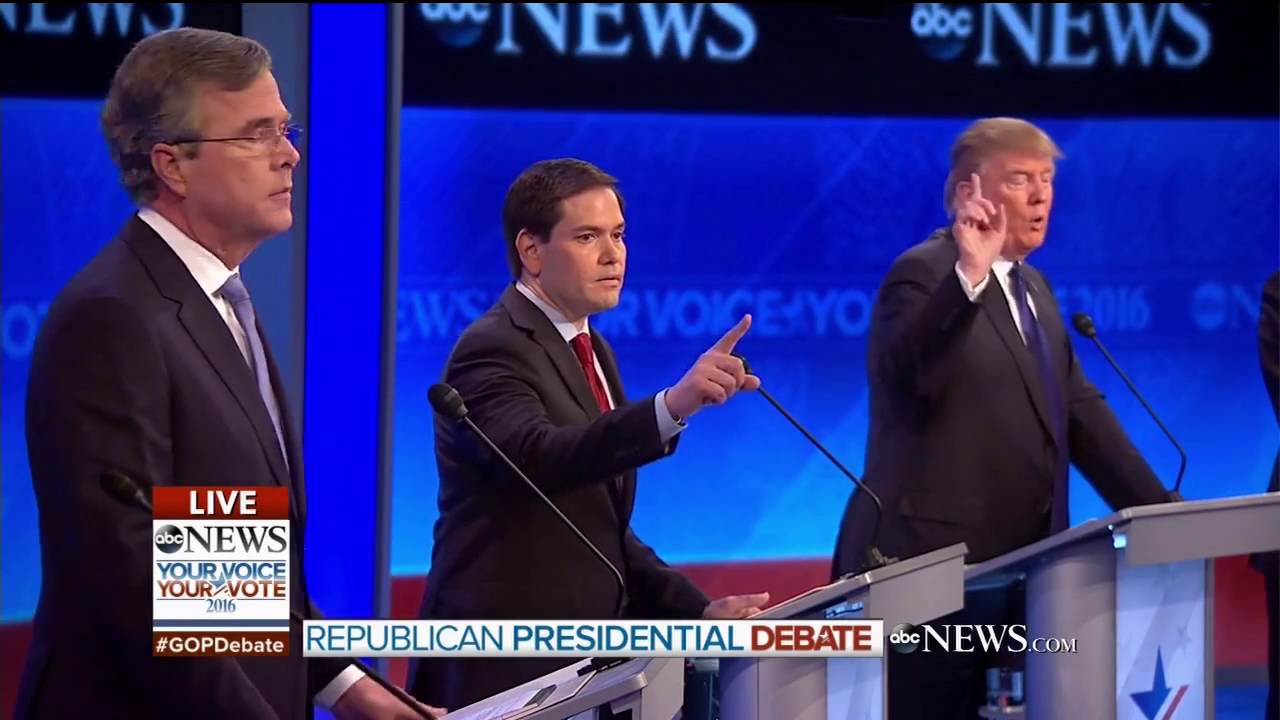 Donald Trump and Jeb Bush Spar Over Eminent Domain