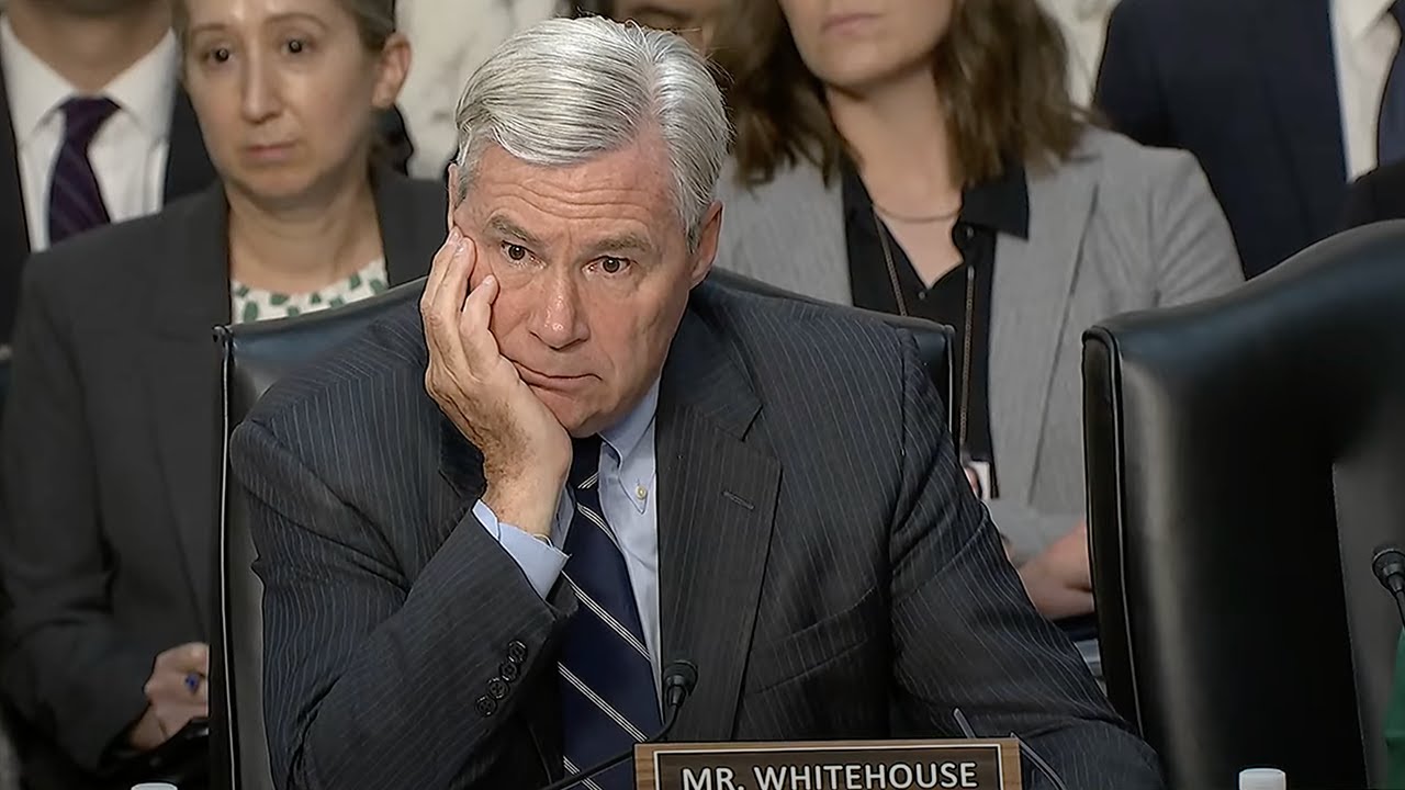 Sen. Whitehouse Grills Slippery Trump Loyalist on His Weaponization of DOJ