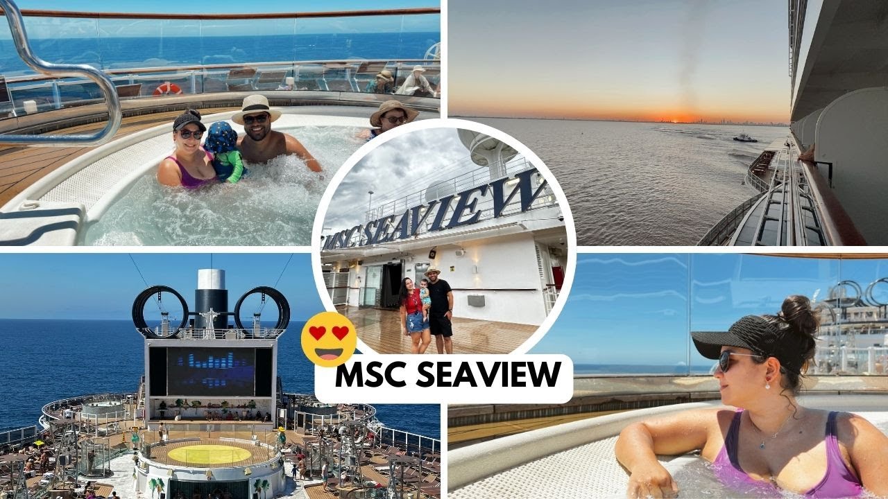 VLOG: CRUZEIRO MSC SEAVIEW - com direito a desvio de rota e tempestade