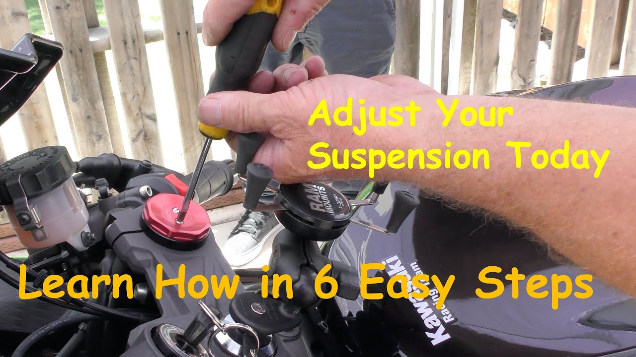 Set Up Your Motorcycle Suspension in 6 Easy Steps Intro