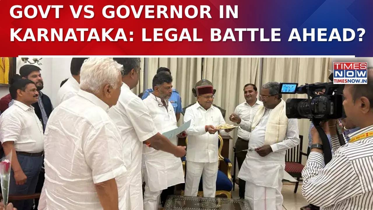 Karnataka Assembly Standoff: Governor Walks Out, Refuses To Read Govt Speech, CM Mulls Legal Action