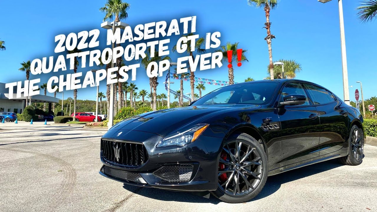 This First 2022 Maserati Quattroporte GT Is The CHEAPEST QP EVER