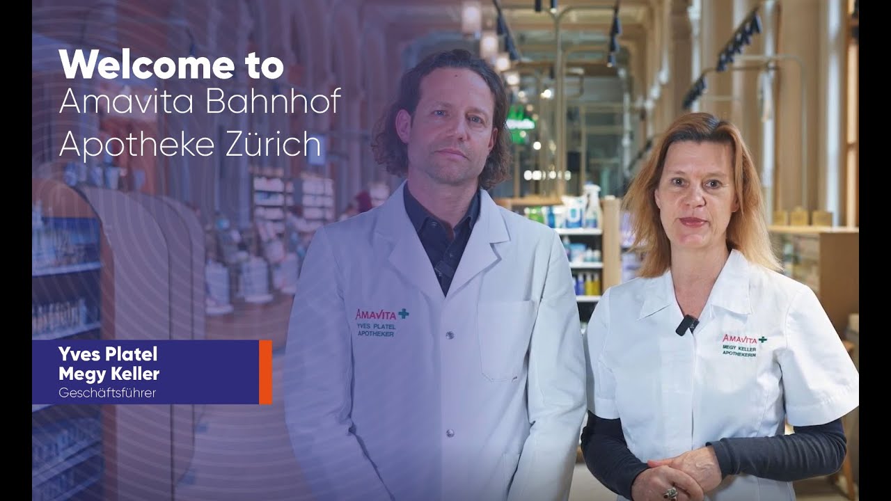 Welcome to Amavita Bahnhof Apotheke Z&uuml;rich