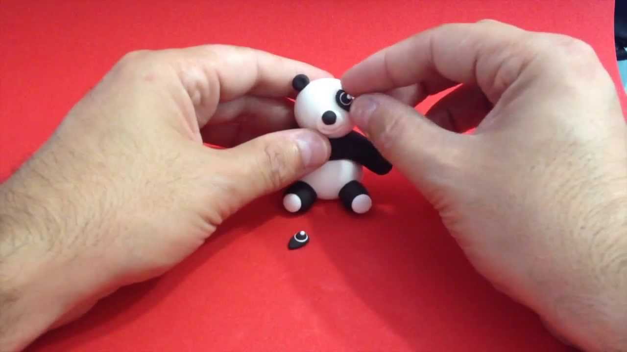 Aprende a hacer un panda con fun dough APLI