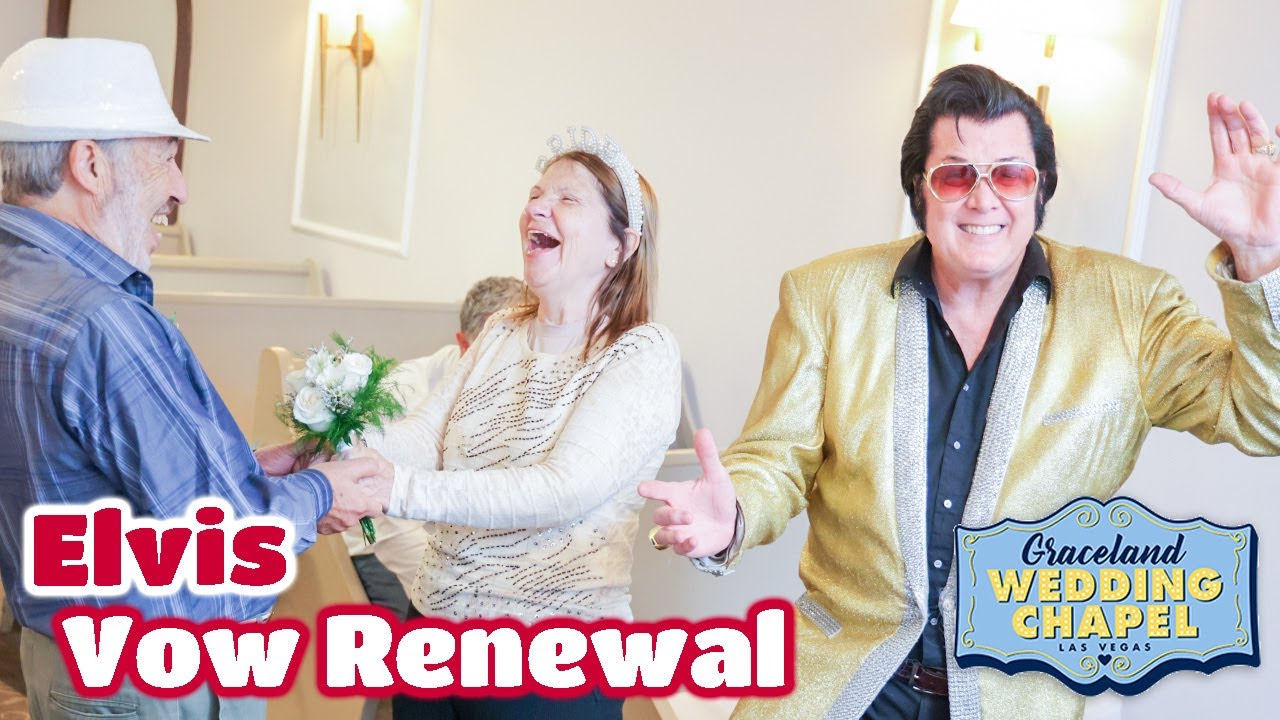Titi & Roberto's Elvis Vow Renewal in Las Vegas | Graceland Chapel