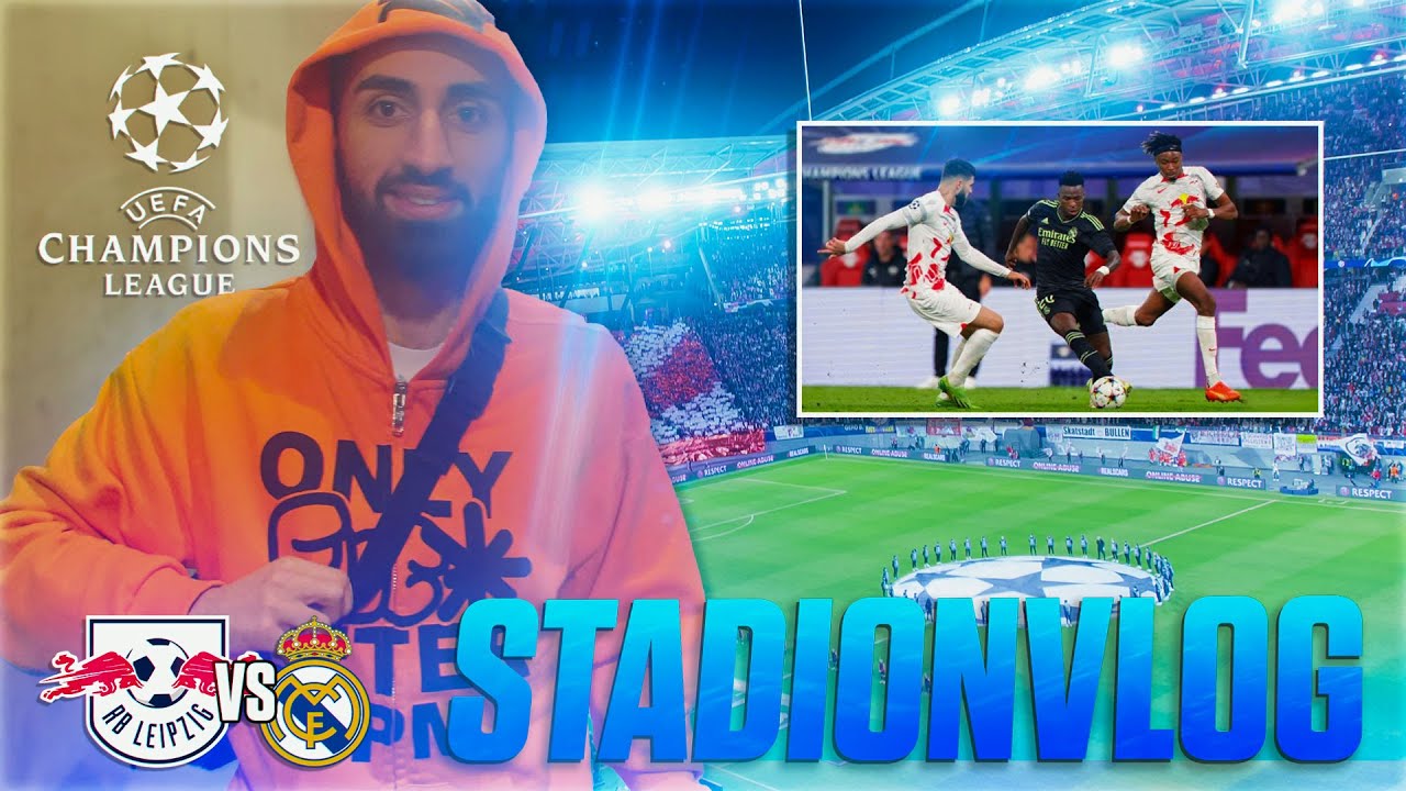 MIT WELTMEISTER IM STADION 🏟🔥 RB LEIPZIG VS REAL MADRID STADIONVLOG 🏆