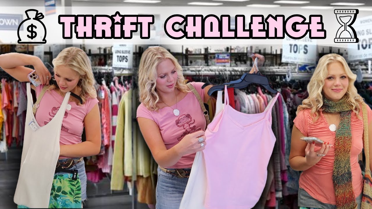 THRIFTING an ENTIRE OUTFIT for $30 IN 30 MINUTES!⭐️💟