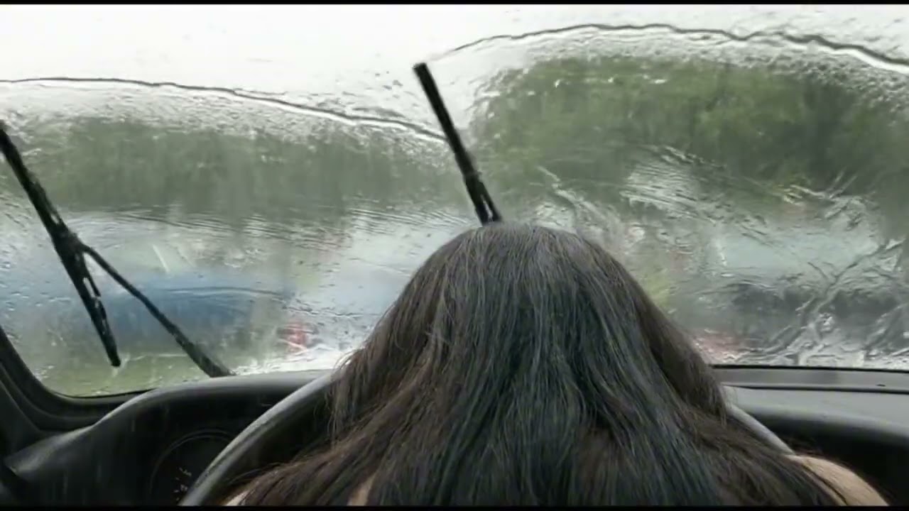 Relaxing Rain on Car Window | Smooth Jazz Piano for Sleep & Study