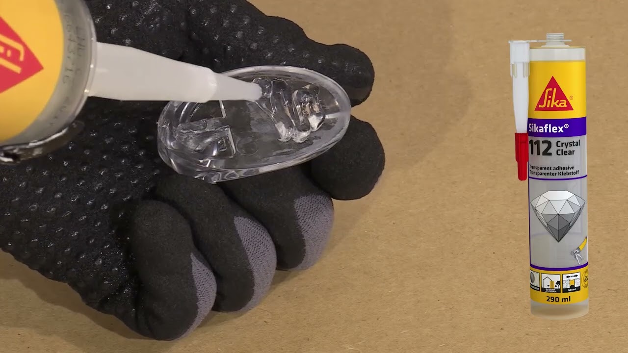 Transparentni lepak: Sikaflex-112 Crystal Clear