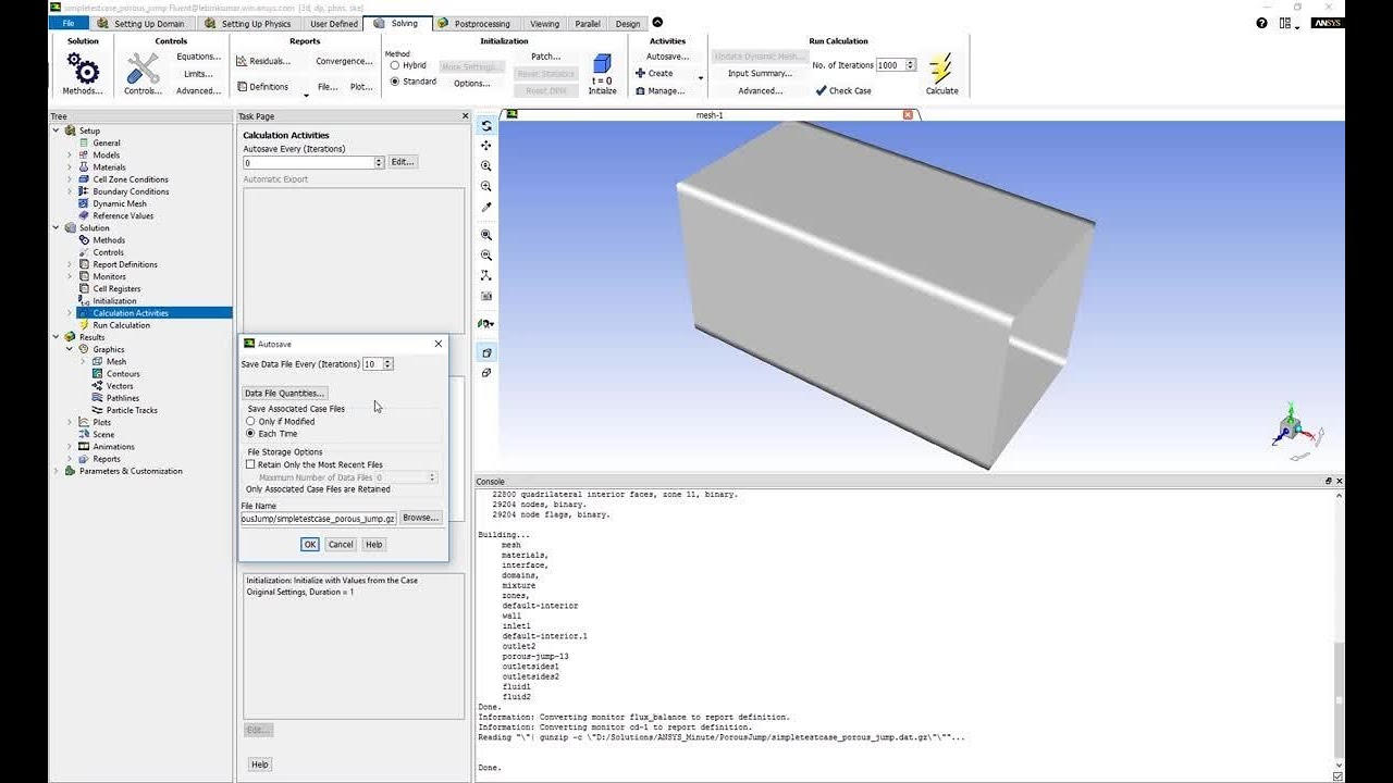 Autosave Solution after Every Few Iterations