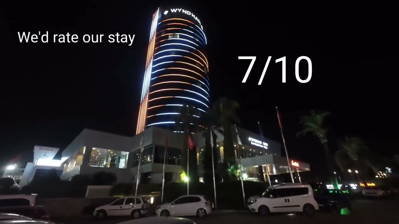The Wyndham Grand Izmir 5 Star Luxury but 3 Star Service REVIEW