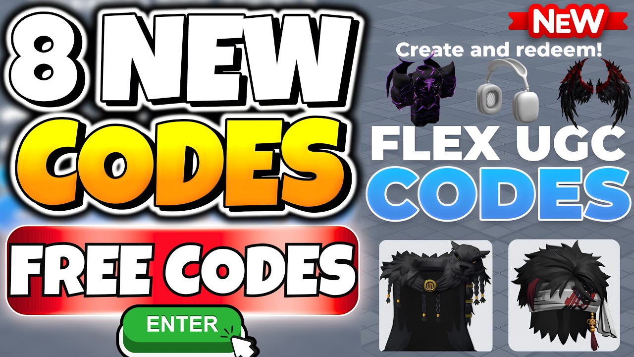 НОВЫЕ КОДЫ: ВСЕ РАБОЧИЕ КОДЫ ДЛЯ FLEX UGC В ИЮНЕ 2026 | ROBLOX FLEX UGC КОДЫ