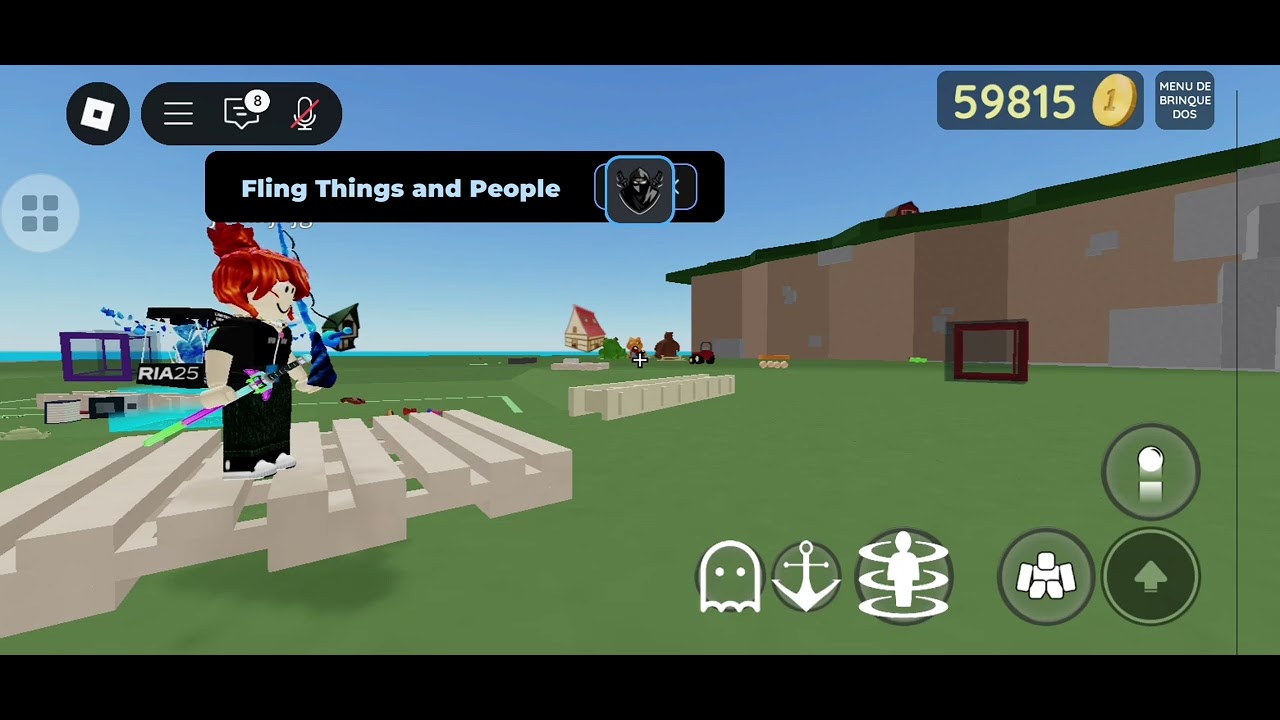 Script no jogo de arremessar coisas e pessoas do Roblox