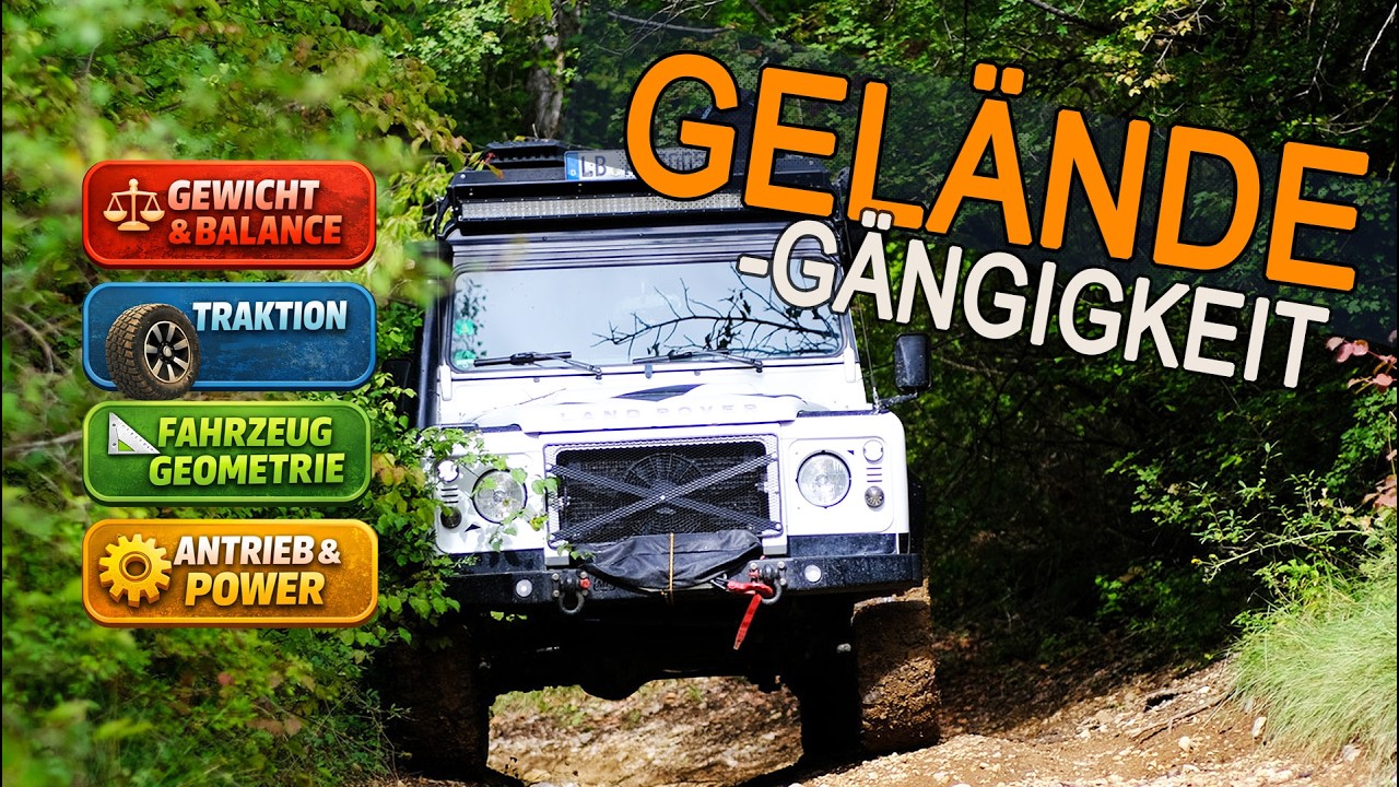 Die 4 Dimensionen der Geländegängigkeit – was ein echter OFFROADER wirklich können muss