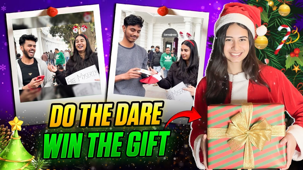 I gave Christmas presents to Random strangers! 