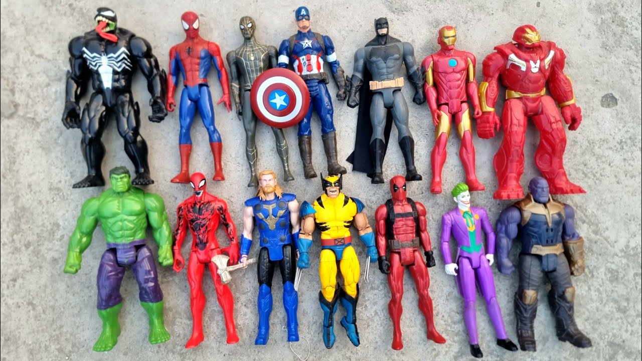 AVENGERS SUPERHERO STORY, SPIDERMAN, HULK, IRONMAN, CAPTAIN AMERICA, WOLVERINE, DEADPOOL, VENOM #61