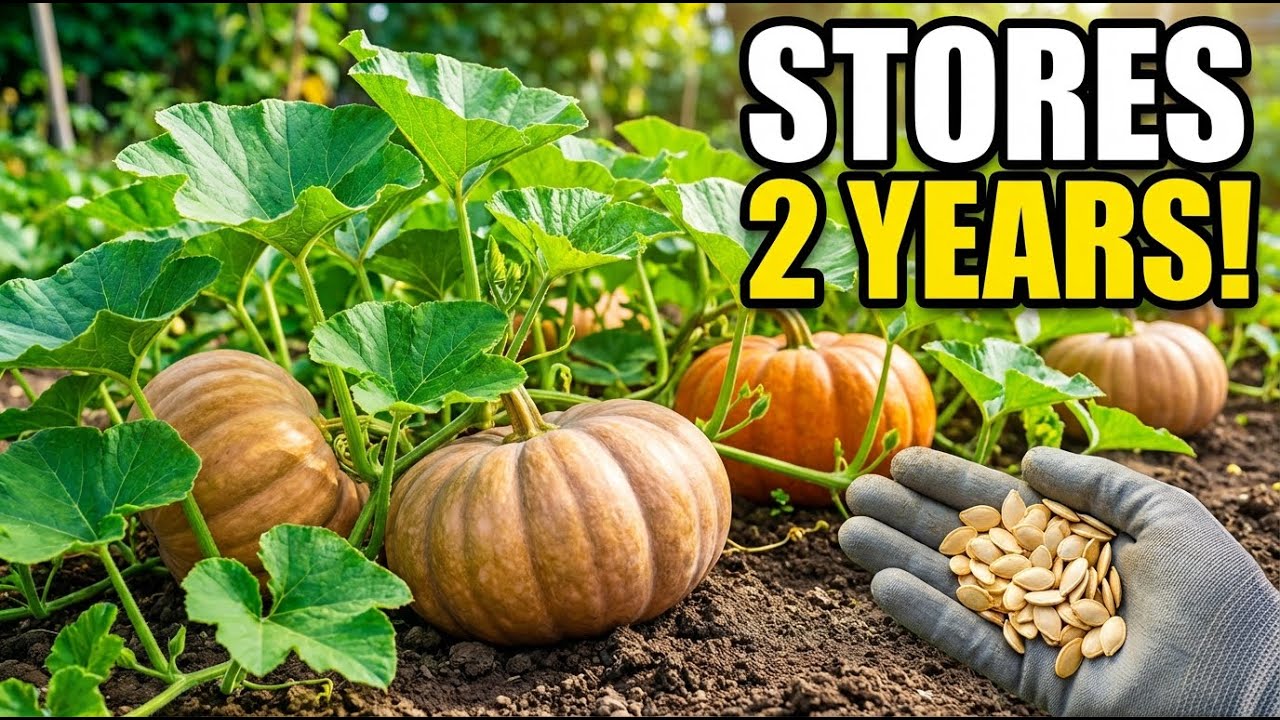 Better Than Zucchini. Stores 2 Years, Self-Seeds Forever, Survives Any Climate