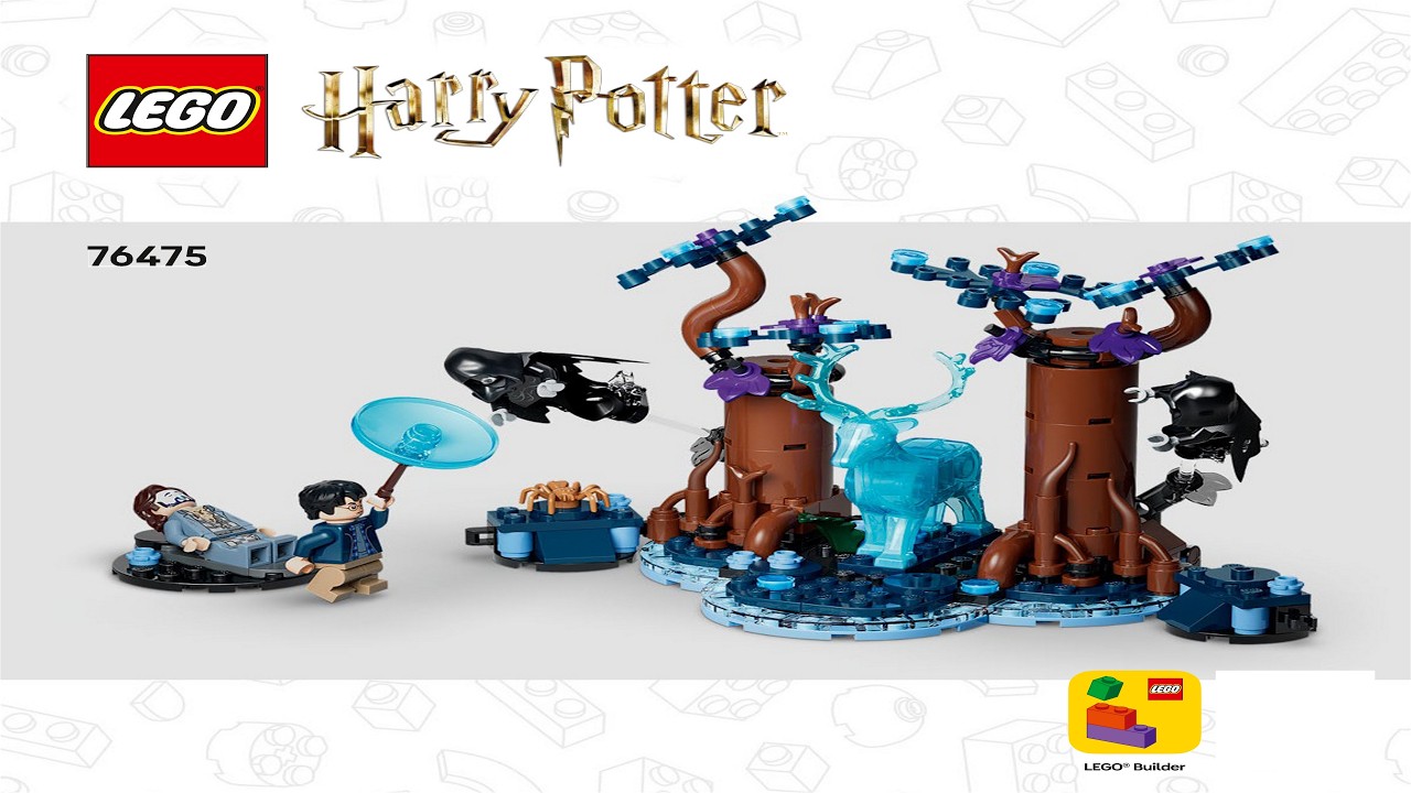 🦉 Instrukcje LEGO 🦉 Harry Potter&trade; 🦉 76475 🦉 Zakazany Las: Expecto Patronum 🦉