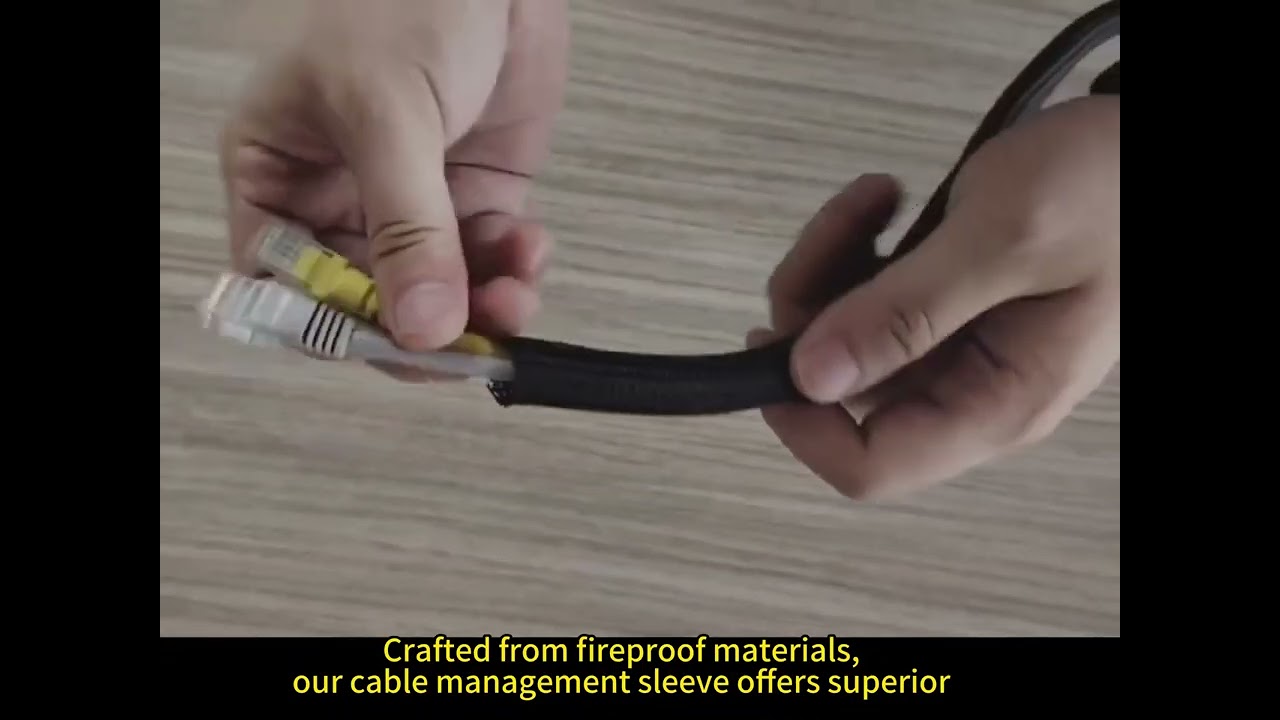 Black Cable Sleeves Pc &ndash; Wire Protector Sleeve Solution