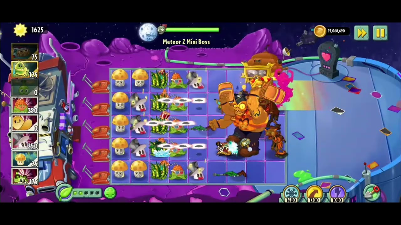 Meteor Z Mini Boss Pvz 2: Reflourished Custom Level
