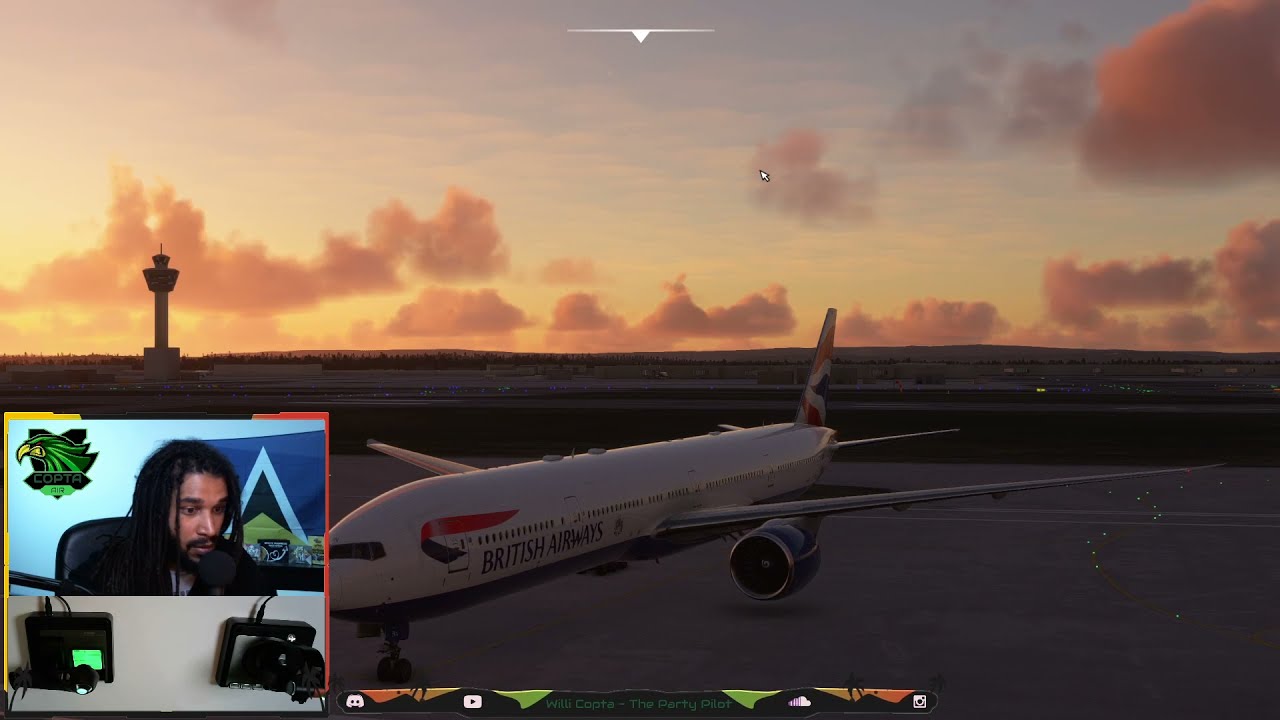 Boeing 777-300ER Captain Sim - Vorbereitung & StartUP - Willitorial