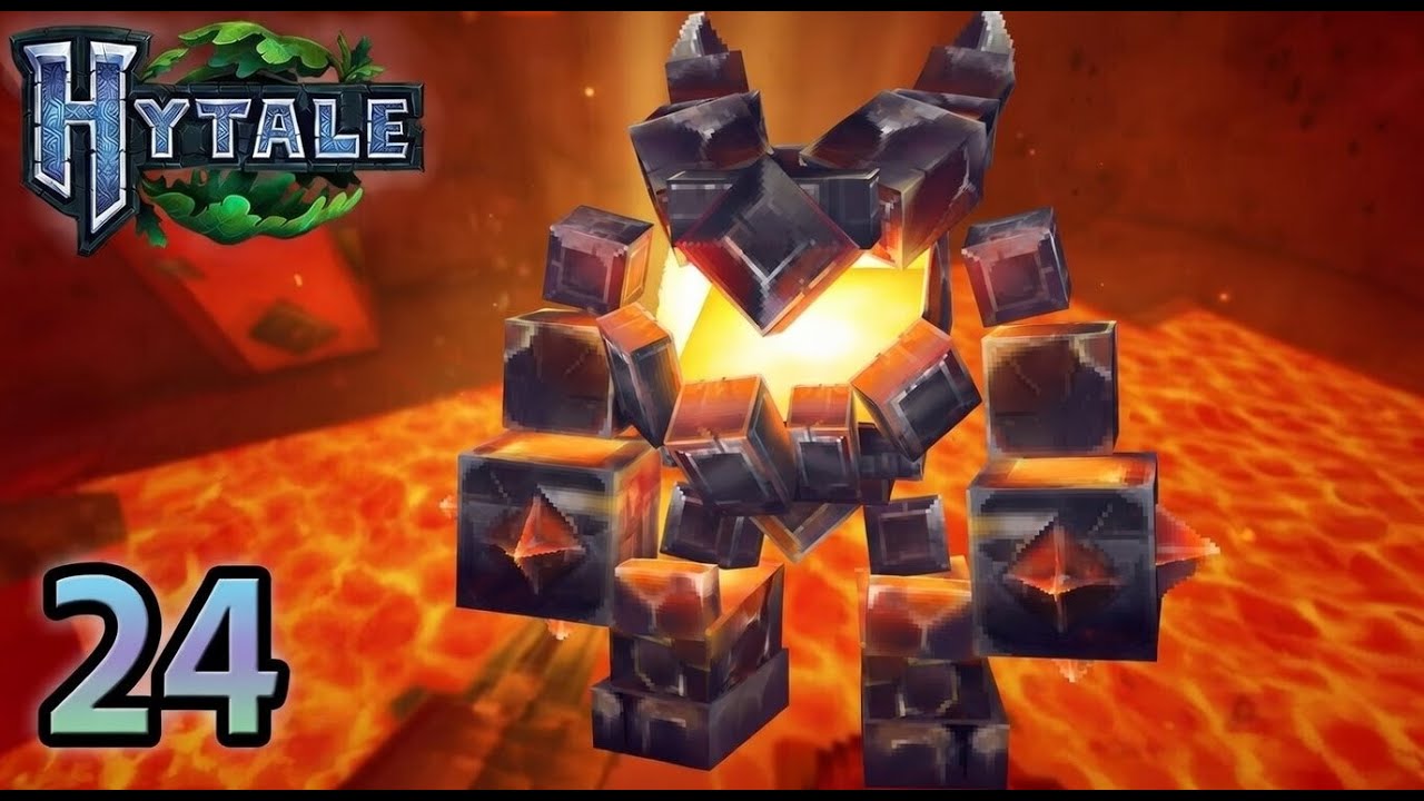 Hytale: Firesteel Golem Fight in Lava Undergrounds – It Had ENDLESS HP!