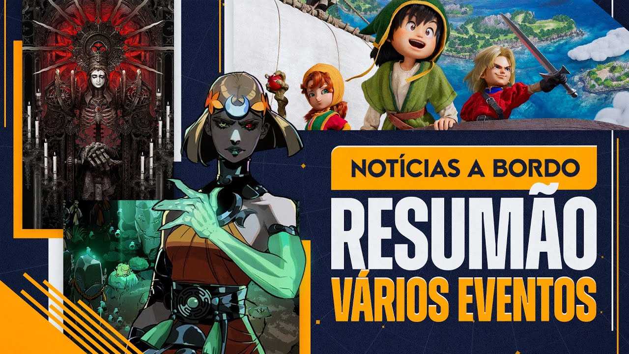 Resumão de NINTENDO DIRECT e MAIS EVENTOS - Notícias a Bordo #94
