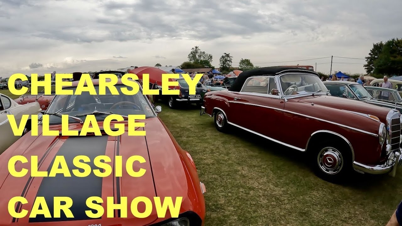 B&B does the CHEARSLEY VILLAGE CLASSIC AND VINTAGE car show