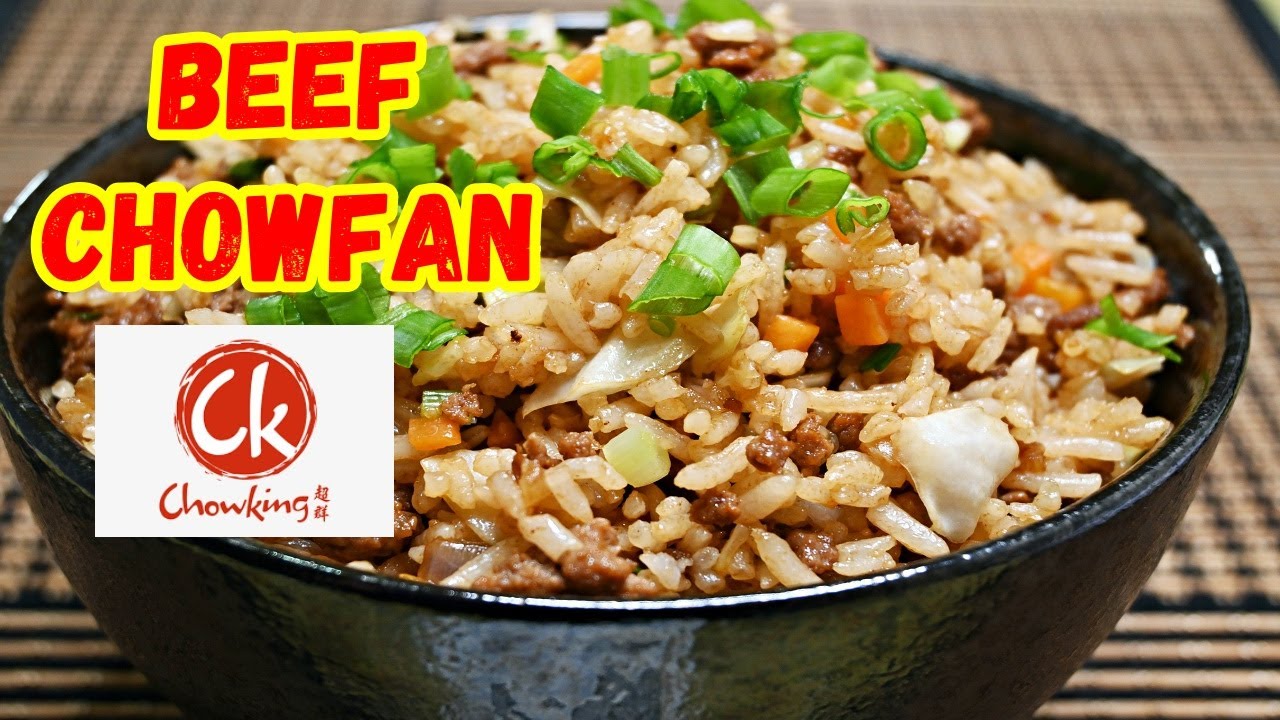 BEEF CHAO FAN | HOW TO MAKE BEEF CHAO FAN - ASIAN FLAVOURS