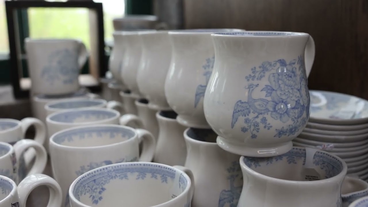 Burleigh Pottery: Latest & Oldest Patterns | Archive Documentary by Peter Stonier