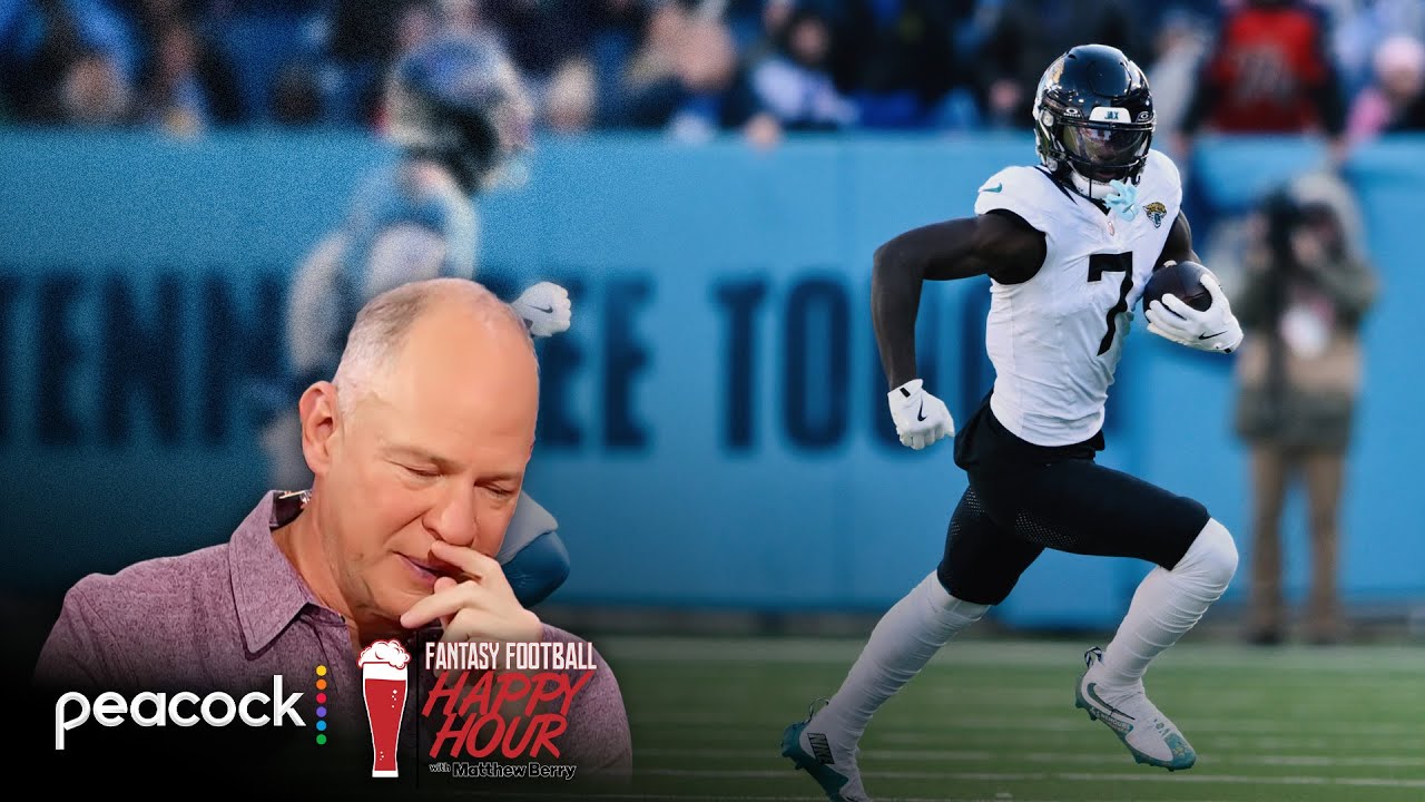 Is Jaguars' Brian Thomas Jr. biggest 'bust' of the year? | Fantasy Football Happy Hour | NFL on NBC