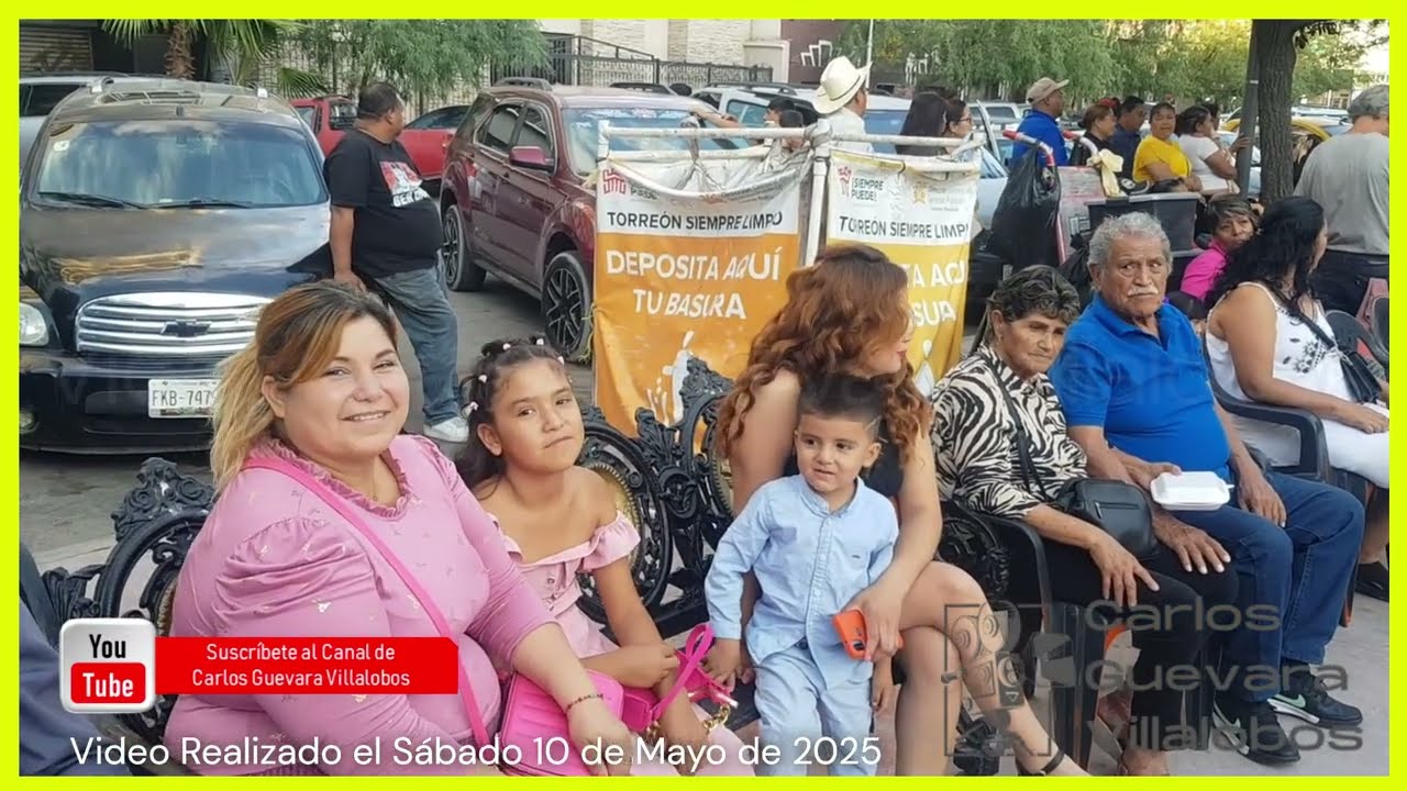 BAILE EN LA PLAZA DE ARMAS DE TORREON COAHUILA MEXICO (El Siete) NO Cuento con Derechos de Autor
