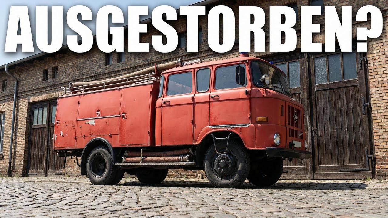 10 vergessene DDR Einsatzfahrzeuge, die es kaum noch gibt