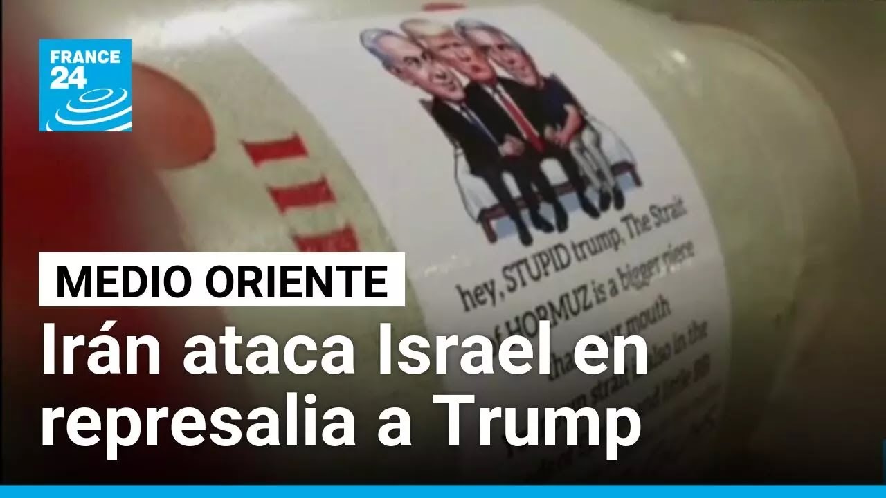 Ir&aacute;n lanza misiles a Israel en represalia a declaraciones de Trump
