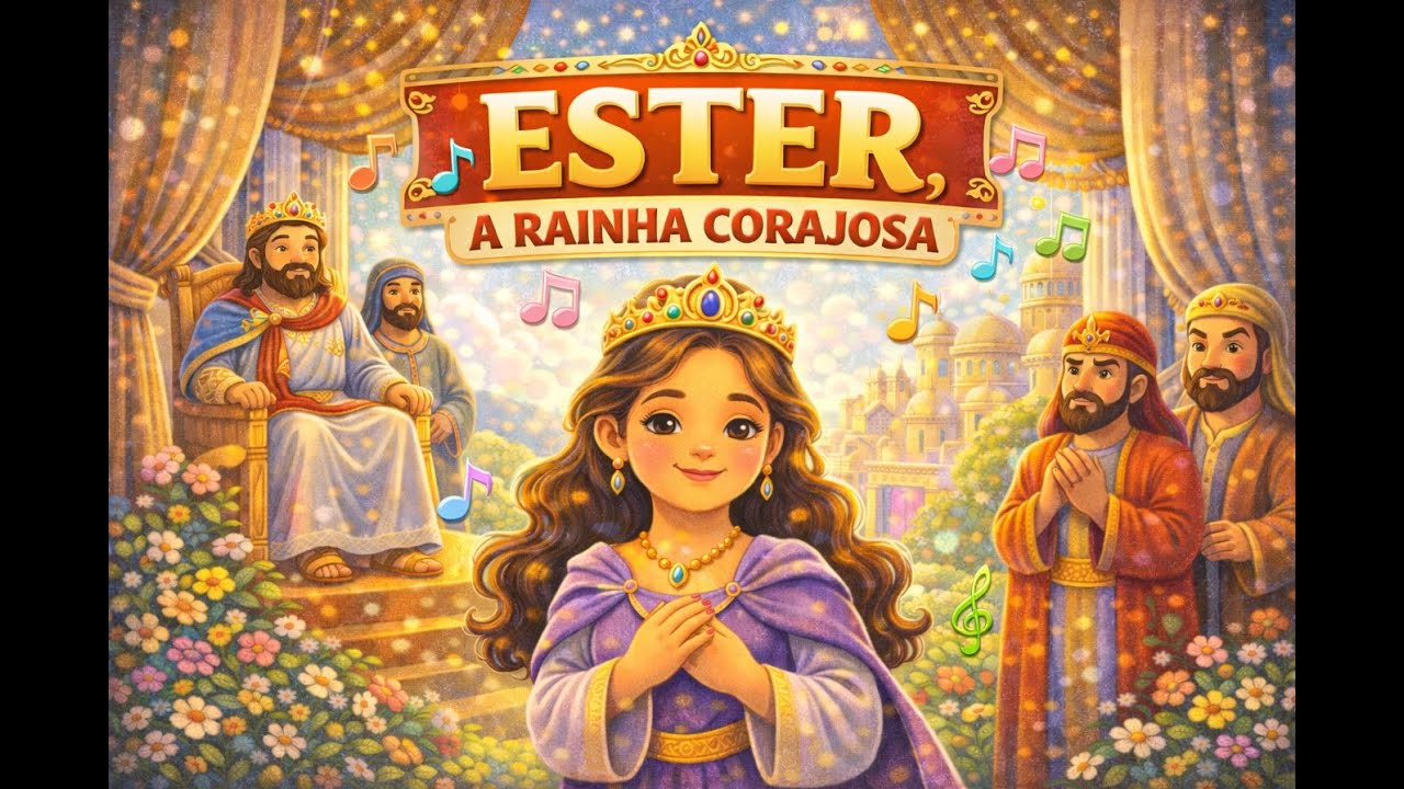 Música Infantil 👑✨ ESTER: A Rainha Corajosa | Musica para Criança