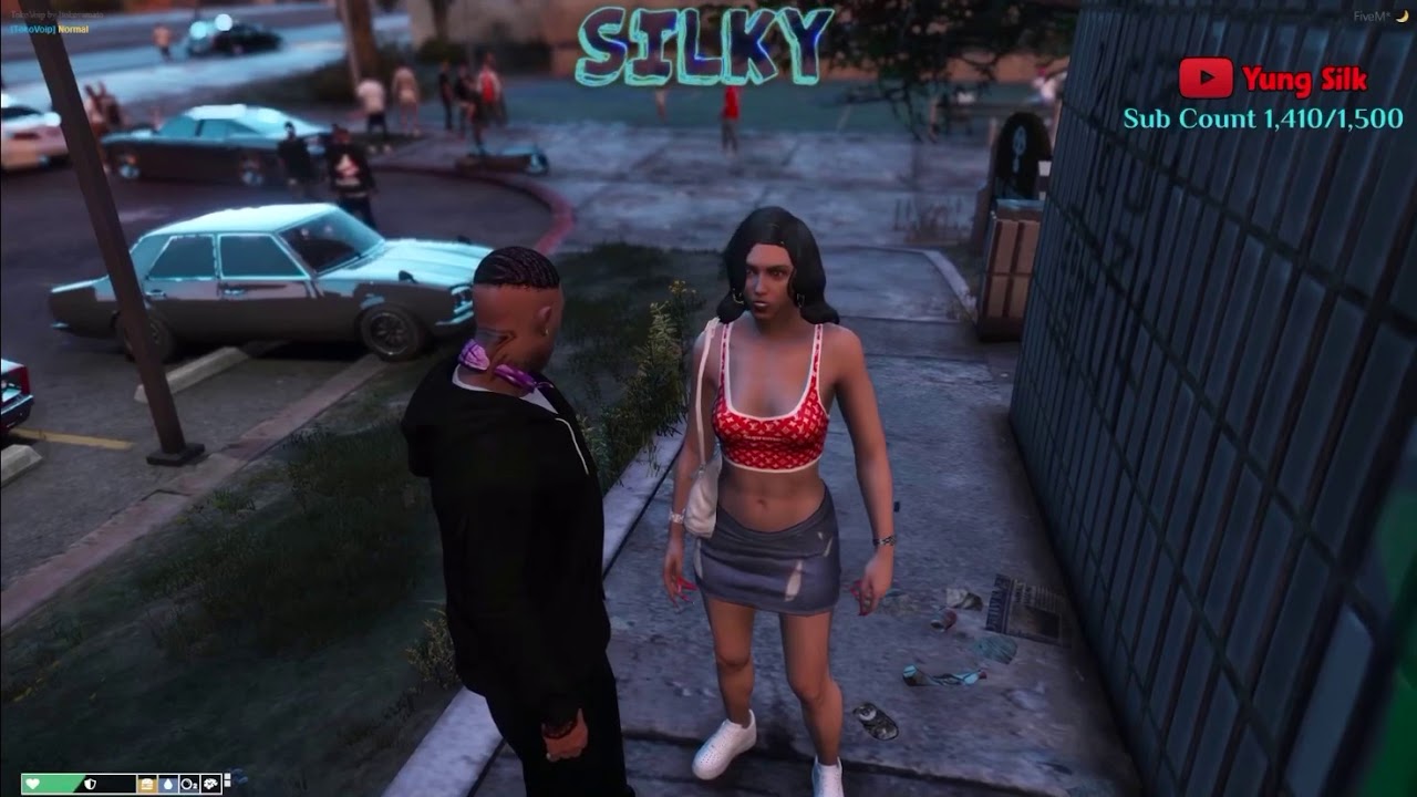 GTA RP | SILKY AND CHULETA GETS SPICY AT THE PARK! 😂 *VERY FUNNY* YBN LOS SCANDALOUS ( RICO DON )