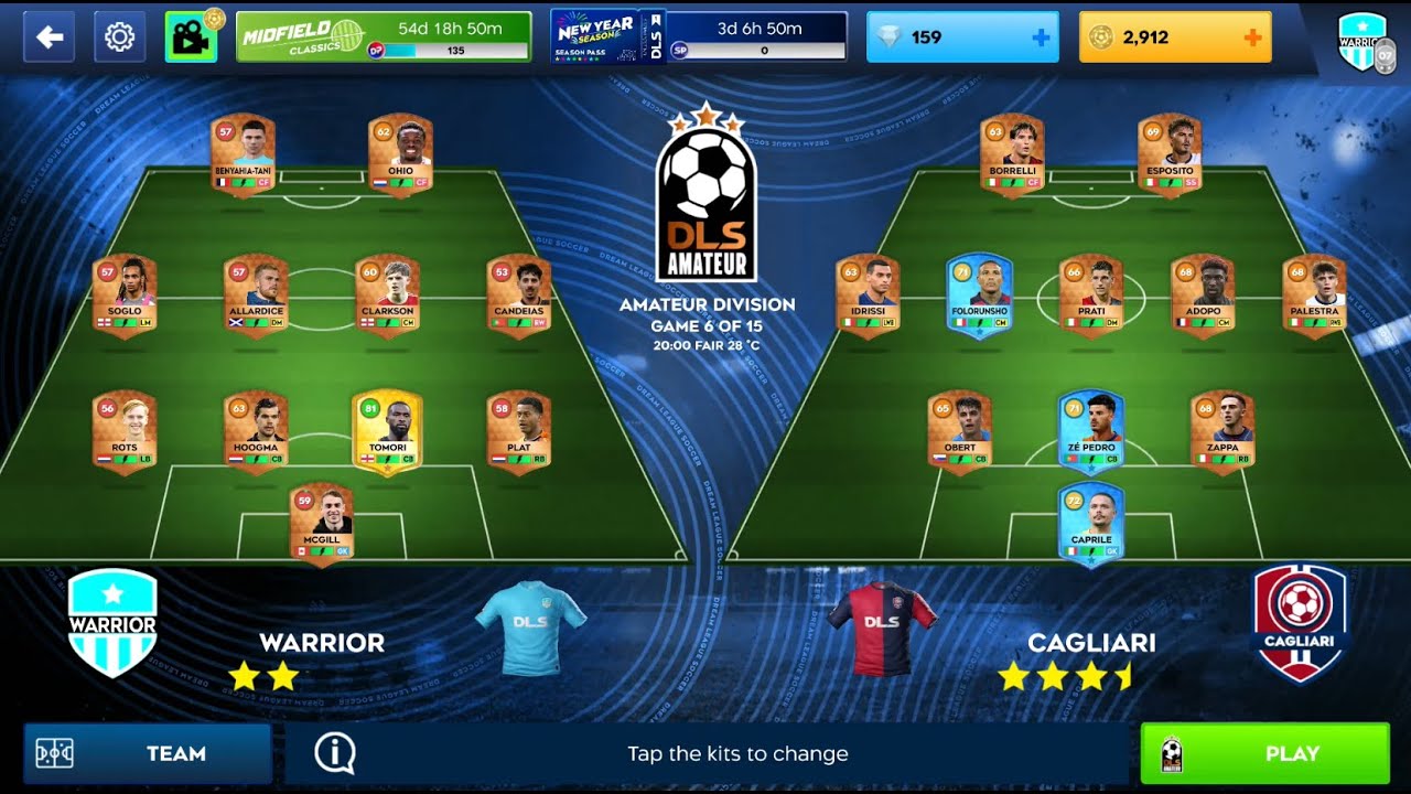 DLS 25 Amateur DIV Match 06 | Android Gameplay | #football #soccer #dls25 #cr7 #messi #neymar