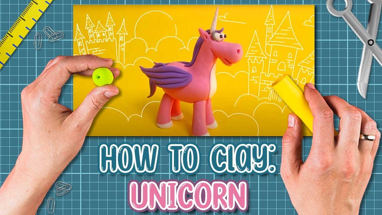 🦄 DIY Clay Unicorn - How to make a Magical Creature from Clay!