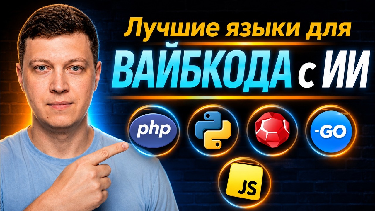 Какой язык программирования выбрать? Вайб-кодинг для новичков: Python, PHP, JavaScript, Ruby, Go?