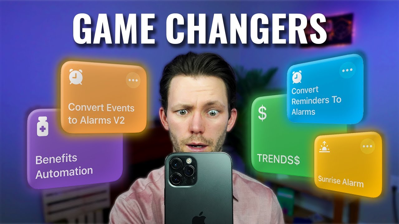 5 iPhone Automations for BEAST MODE (Stop Impulsive Spending, Convert Calendars to Alarms + More)